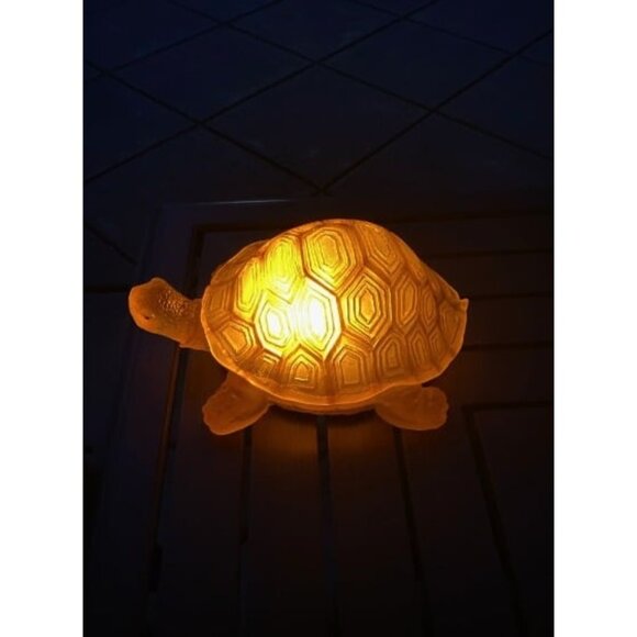Solar Turtle Outdoor Lights Garden Decorations Animal Statue - Picture 1 of 1